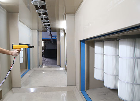 Maximizing Efficiency with Advanced Powder Coating Spray Booths